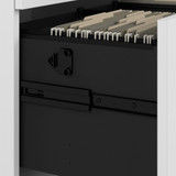 Bush Business Furniture Hybrid 2 Drawer Lateral File Cabinet - Assembled HYF136WHSU-Z B-HYF136WHSU-Z