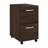 Bush Business Furniture Hybrid 2 Drawer Mobile File Cabinet - Assembled HYF116BWSU-Z