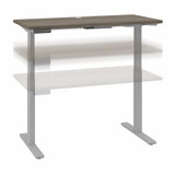 Move 60 Series by Bush Business Furniture 48W x 24D Height Adjustable Standing Desk M6S4824MHSK