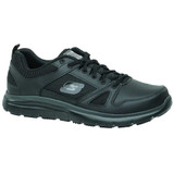 Skechers Athletic Shoe,W,7,Black,PR  77040EW -BLK 7