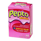 Medique Pepto-Bismol Antacid,Tablet,PK48  47367