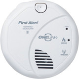 First Alert Smoke Alarm,AA,Alkaline,Photoelectric  SA520B