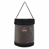 Ergodyne Bucket Bag,Canvas,Straight Wall,Gray  5935T