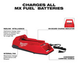 Milwaukee Tool Battery Charger,Li-Ion,1 Port MXFC