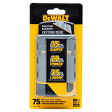 Heavy Duty Utility Blade, 2-1/2 in, Carbon Steel, 75/PK