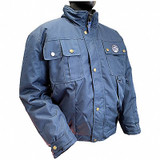 Polar Plus Insulated Work Coat,L,Fleece,4 Pockets 34020-RLRGB