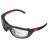 Milwaukee Tool SafetyGlasses,Clr,Polarized,Blk-Rd 48-73-2041