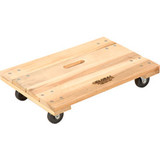 Global Industrial Hardwood Dolly with Solid Deck 24 x 16 1000 Lb. Capacity