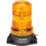 Global Industrial High-Profile Amber LED Permanent Mount Forklift Strobe Light 1