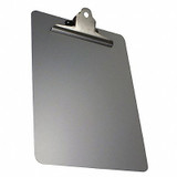 Detectamet Clipboard,Letter Size,Metal,Silver 300-O06-P45-A10