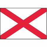 Nylglo Alabama State Flag,3x5 Ft 140060