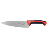 Mercer Cutlery Chefs Knife,8 in Blade,Red Handle  M22608RD