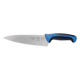 Mercer Cutlery Chefs Knife,8 in Blade,Blue Handle  M22608BL