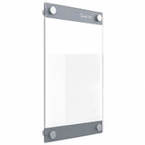 Quartet Dry Erase Board,11" H,Glass Surface GI8511