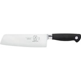 Mercer Cutlery Nakiri Knife,7 in Blade,Black Handle M20907