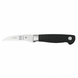 Mercer Cutlery Peeling Knife,3 in Blade,Black Handle M21052