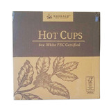 Emerald™ Paper Hot Cups, 8 oz, White, 50/Pack, 20 Packs/Carton PME01101