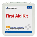 First Aid Only™ KIT,FIRSTAID,ANSI,50P,WH 91328