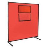 Steiner Welding Screen with Window,6 ft H,8 ft W  584HD-338F-6X8