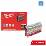 Milwaukee Tool Galvanized Staples,9 ga,PK960 MPU2-960