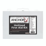 16 Person First Aid Kit, ANSI, Unitized, Steel Case