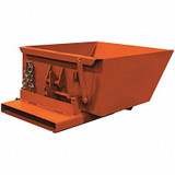 Sim Supply Self Dumping Hopper,Orange,4,000 lb  2555LPOrange
