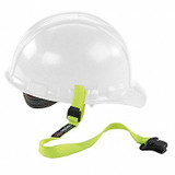 Gem Products Hard Hat Lanyard with Clamp,Elastic,Lime 3155