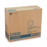 Dixie® LID,PETE,9-12OZ,CLR CL912PET USS-DXECL912PET