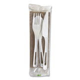 World Centric® CUTLERY,SET,RIBBED,250,WH AS-PS-TNL