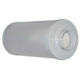 Solberg Silencers,4 in (F)NPT Inlet Size,575 cfm  SLCR400