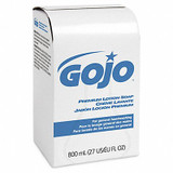 Gojo Hand Soap,Cartridge,Lotion,800 mL,PK12  9106-12