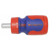 Westward Multi-Bit Screwdriver, NumBits 6 401K74