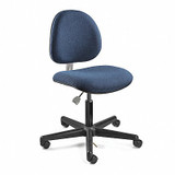 Bevco ESD Task Chair,Fabric,Navy  V800SHC