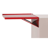 Kennedy Red,Side Shelf,Steel,20 1/8 in W  DS1R