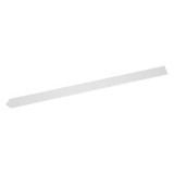 Manufacturer Varies Blank Warning Stake,White,66"H 96954