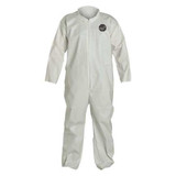 Dupont Coveralls,4XL,Wht,ProShield 60,PK25  NG120SWH4X002500