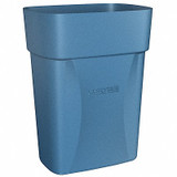 Cortech Trash Can,3-1/2 gal.,Blue 714BL