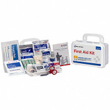 First Aid Only First Aid Kit w/House,76pcs,8x5",WHT 91322
