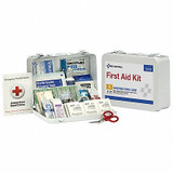 First Aid Only First Aid Kit w/House,94pcs,9.5x6.5",WHT 91325