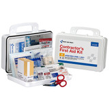 First Aid Only First Aid Kit w/House,131pcs,10x7",WHT 91335