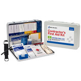 First Aid Only First Aid Kit w/House,263pcs,14x9",WHT 91351