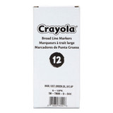 Crayola® MARKER,GREEN,12/BX 58-7800-044
