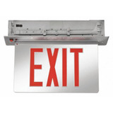 Lithonia Lighting Edg-Lt ExtSign,Alum,Silv,17 3/8in,3W EDGRNY 2 R