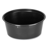 Fabri-Kal® Portion Cups, 3.25 oz, Black, 250/Sleeve, 10 Sleeves/Carton PPC325B