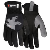 MCR Safety® HyperFit Mechanics Gloves, X-Large, Black, 1/Pair