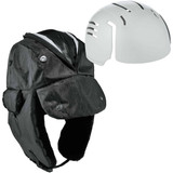 Ergodyne Trapper Hat,Over the Head,S/M,Black 6802ZI