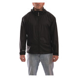 Tingley Rain Jacket w/Hood/Pockets,Stretch,Blk,S J67113