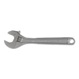 Adjustable Wrench, 10 in L, 1-5/16 in Opening, Satin