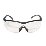 Edge Eyewear Safety Glasses,Clear Lens,Black Frame,M DB111