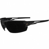 Edge Eyewear Safety Glasses,Smoke Lens,Black Frame,M TXP416VS
